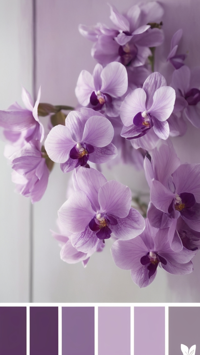 purple color scheme, purple wedding colors, purple decor ideas, shades of purple, purple interior design