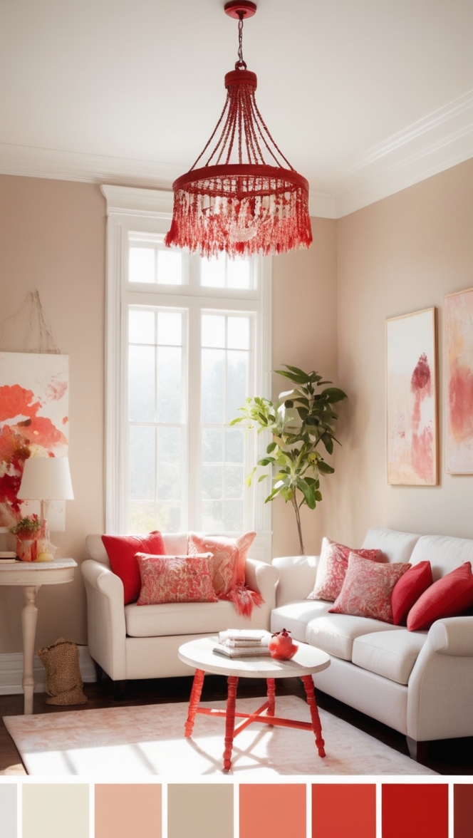 red color scheme, burgundy color palette, crimson color palette, scarlet color palette, ruby color palette