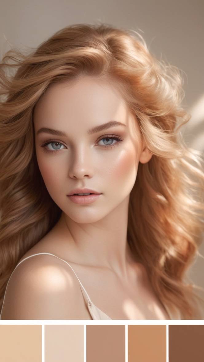 skin color analysis, skin undertone analysis, color analysis for skin, skin tone palette, skin color matching