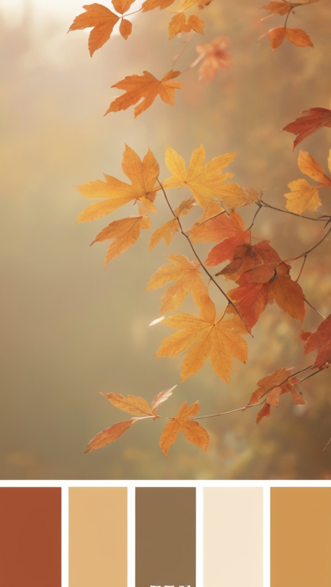 rustic orange, burnt sienna, terracotta, pumpkin spice, amber