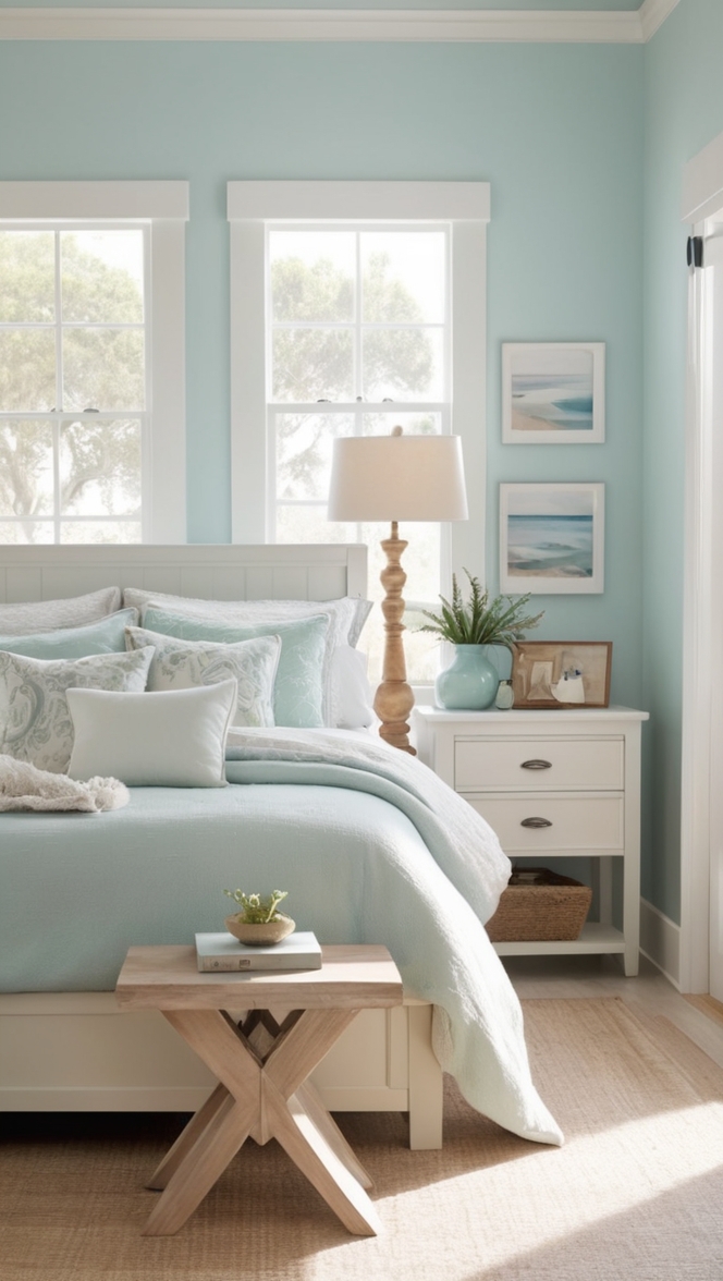 coastal bedroom decor, coastal theme bedroom, coastal bedroom furniture, beachy bedroom decor, nautical bedroom ideas