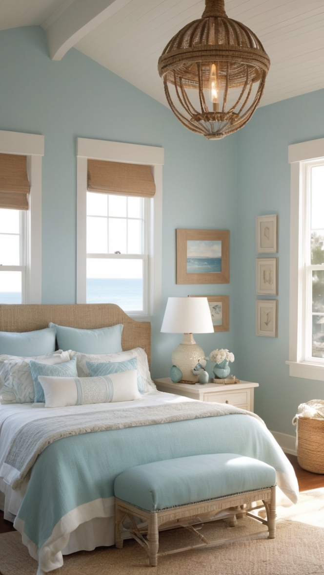 coastal bedroom decor, coastal theme bedroom, coastal bedroom furniture, beachy bedroom decor, nautical bedroom ideas
