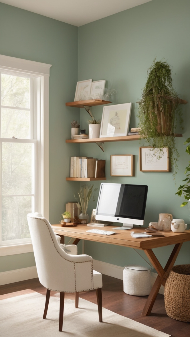 cozy home office design, home office organization, modern home office decor, minimalist home office ideas, rustic home office furniture