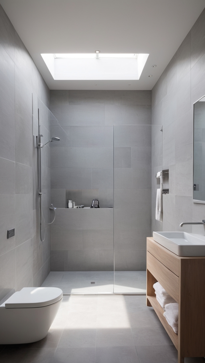 grey bathroom tiles, bathroom tile designs, best bathroom flooring, luxury bathroom designs, modern bathroom renovation