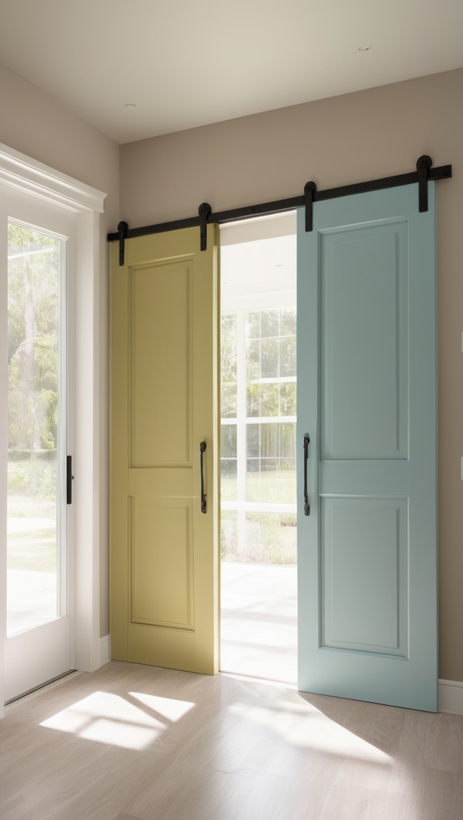 interior sliding door, barn style, custom sliding doors, modern sliding system, contemporary design