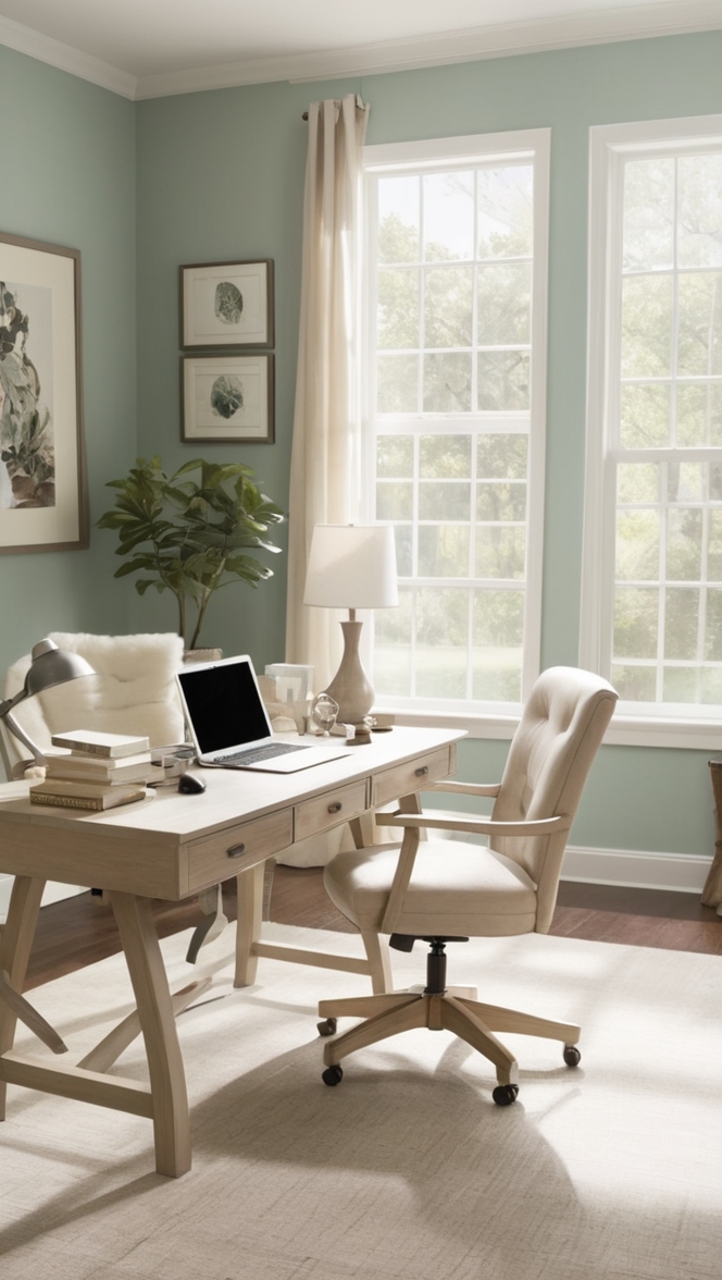 home office decor, home office furniture, masculine home office, office chair, executive desk