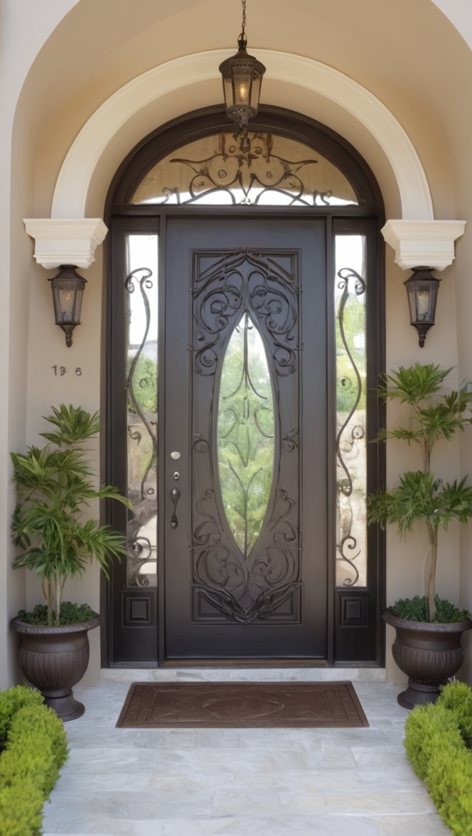 iron main door design, entrance gate design, wrought iron entrance, contemporary iron gate, modern steel door