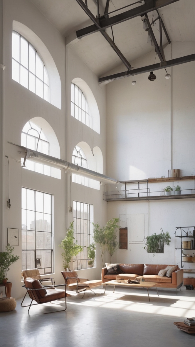 modern industrial furniture, industrial home decor, minimalist living room ideas, industrial chic design, urban industrial style