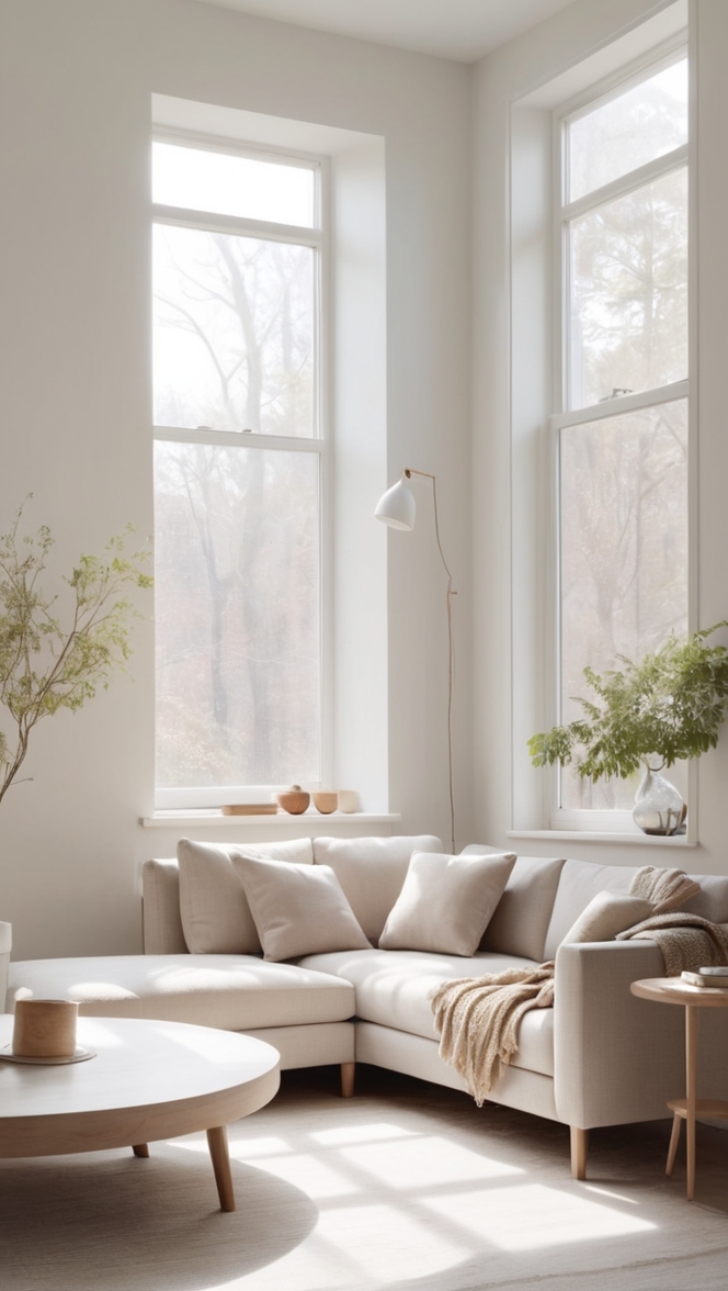 minimalist living room decor, minimalist home design, modern minimalist living room, minimalist interior design, Scandinavian minimalist living room