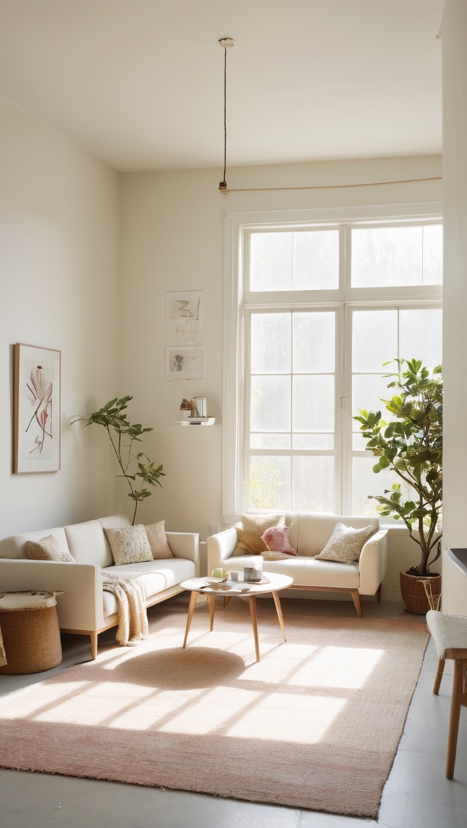 vintage decor, vintage living room, minimalist design, vintage furniture, vintage style