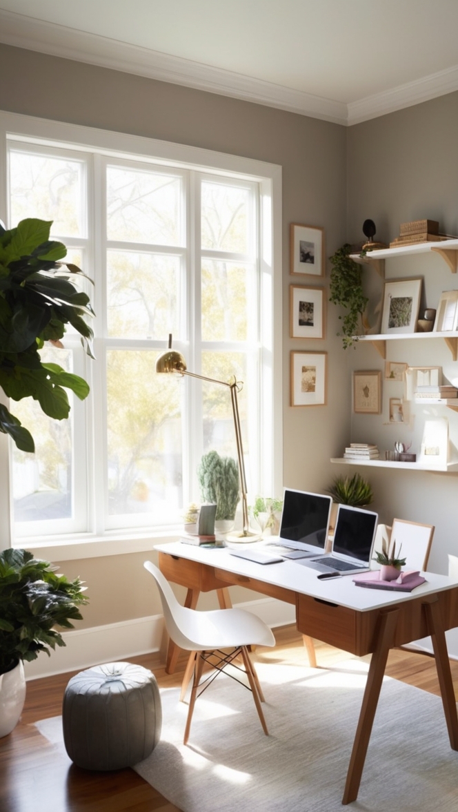 modern home office furniture, home office decor, home office design ideas, stylish home office, minimalist home office