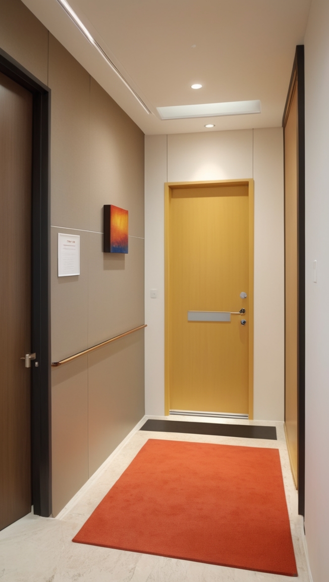 office entrance design, office door ideas, commercial entrance design, modern office entrance, corporate door design
