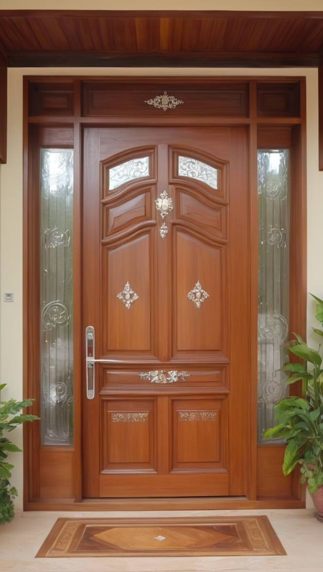 teak wood main door, wooden door design, front door design, exterior door design, luxury door design
