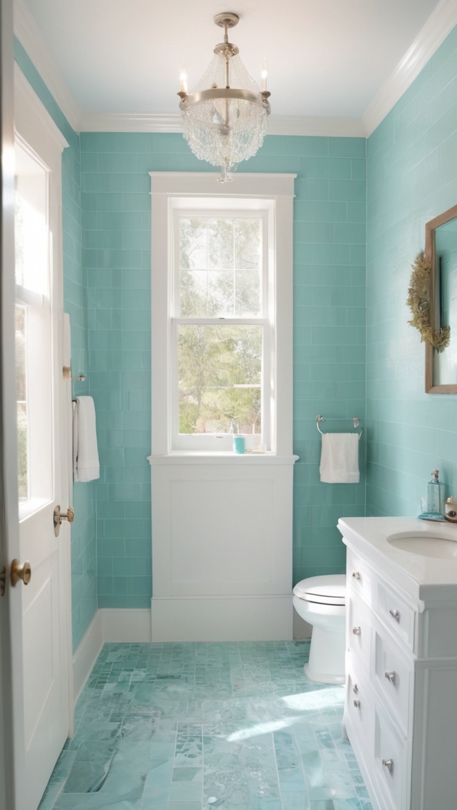 blue bathroom tiles, bathroom tile designs, ceramic bathroom tile, bathroom shower tile, mosaic bathroom tiles