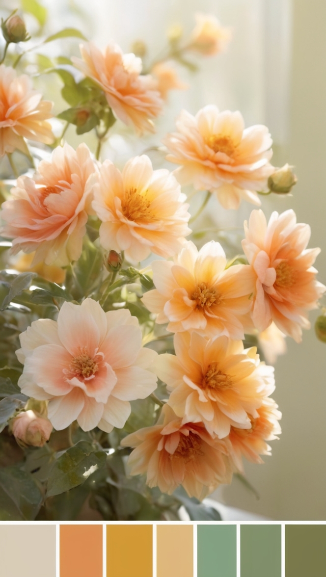 color palette ideas, trendy color schemes, warm tone colors, interior color schemes, cozy color combinations