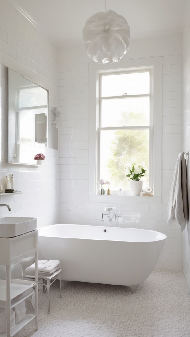 white bathroom tiles, bathroom floor tiles, white ceramic tiles, bathroom shower tiles, white mosaic tiles