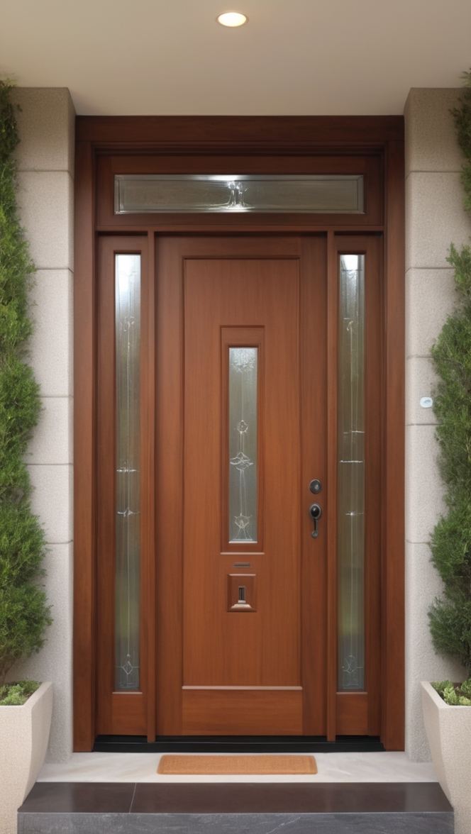 wood door design, front door ideas, entrance door design, wooden entrance door, modern entry door