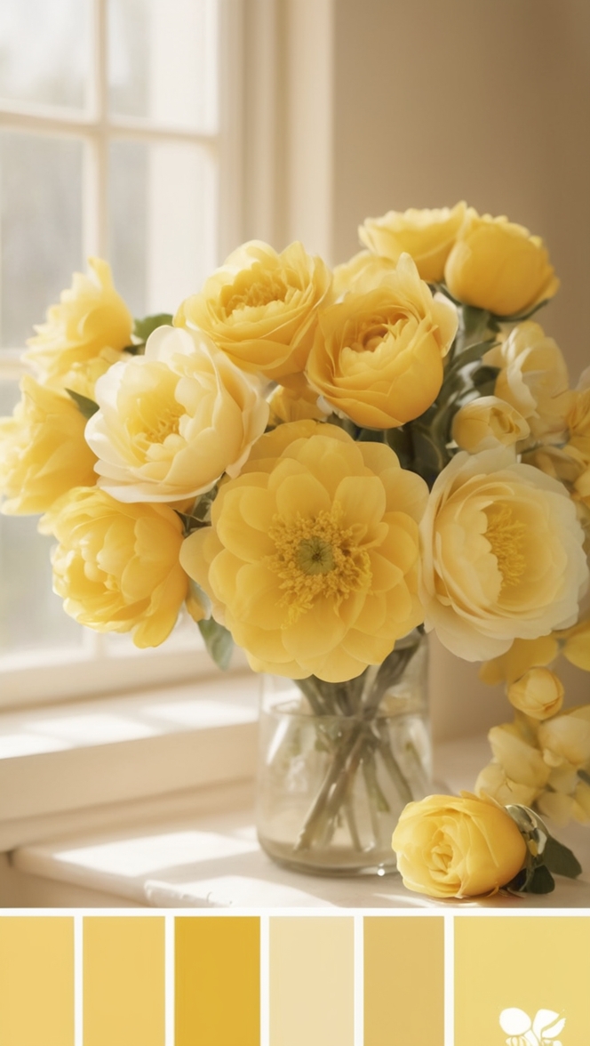 yellow paint, yellow art supplies, yellow home decor, yellow wall paint, yellow interior design