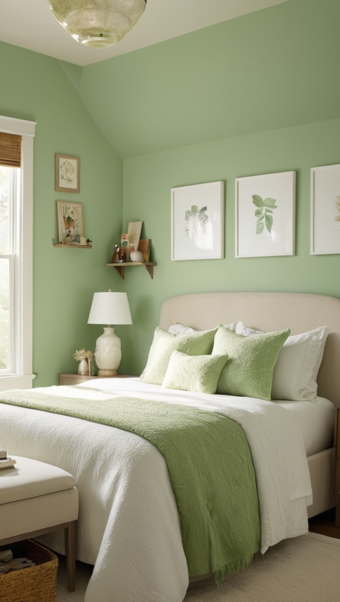 green bedroom design, eco-friendly bedroom decor, sustainable bedroom ideas, organic mattress, natural bedding