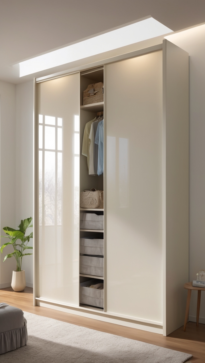 What makes the sliding wardrobe design 2 door stand out? ?
