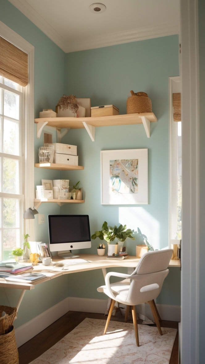 small home office design, home office organization, office space ideas, home office furniture, office decor