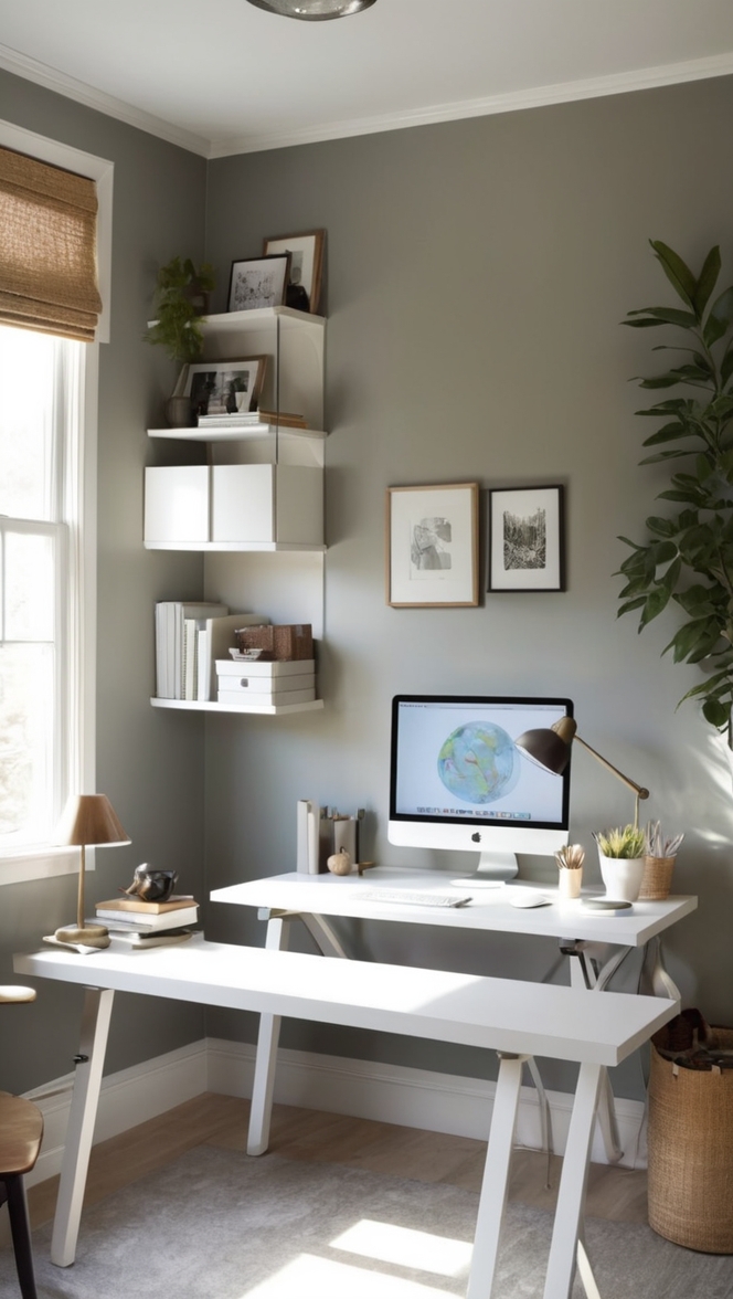 small office design, office furniture, home office setup, office organization, ergonomic office chair