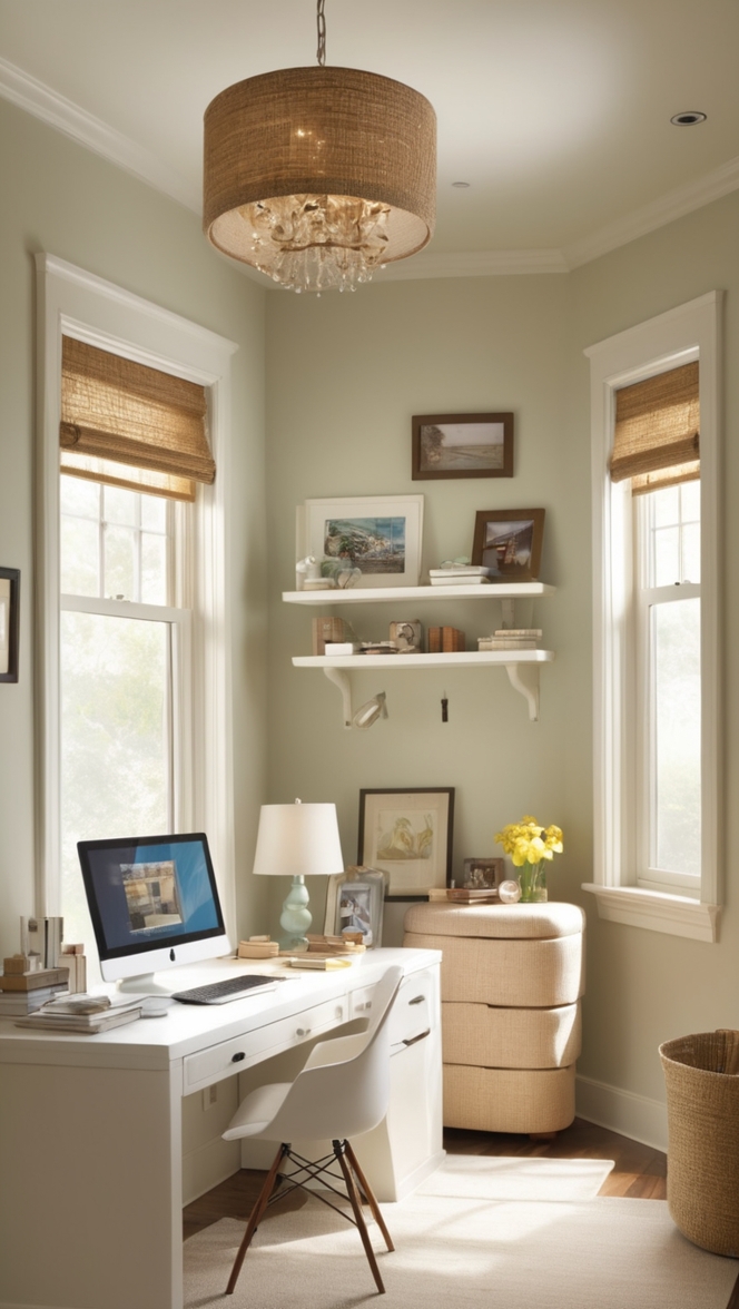 small office design layout, home office organization ideas, guest bedroom office combo, office decor ideas, office space design