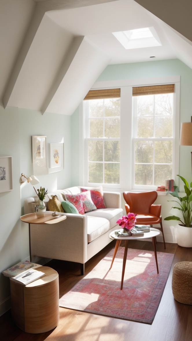 home office, office couch, small office design, home workspace, office furniture