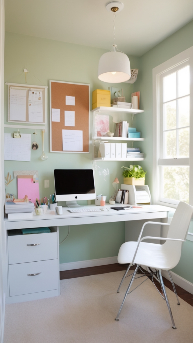 small business organization, home-based office organization, workspace organization, home office storage solutions, clutter-free office space