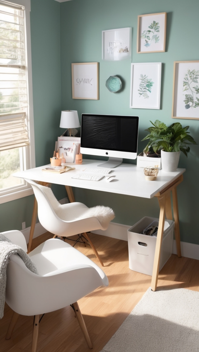 work from home, office setup, remote work, home office ideas, telecommuting