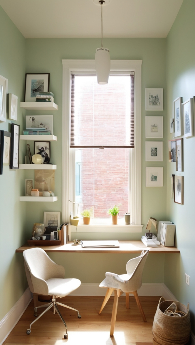 What are the best storage solutions for a home office for small spaces? ?