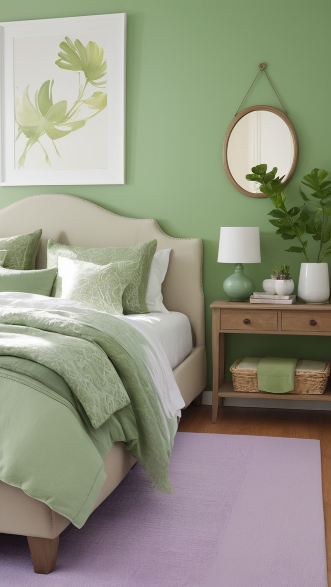 purple and green duvet cover, purple and green curtains, purple and green bedding, purple and green throw pillows, purple and green bedroom decor