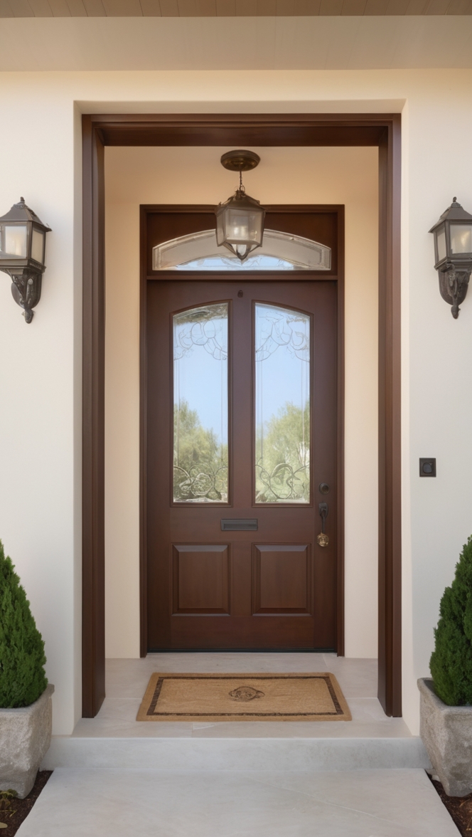 How can I enhance my home with a stylish simple main door design entrance? ?