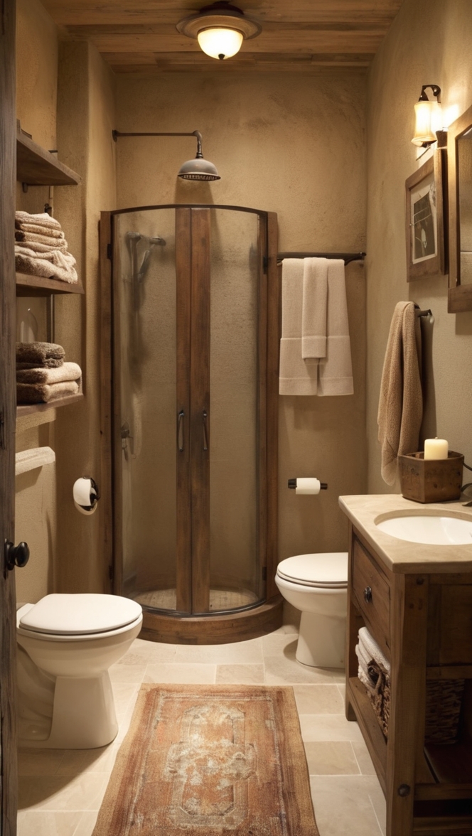 rustic bathroom decor, bathroom renovation ideas, small bathroom remodel, bathroom design ideas, farmhouse bathroom design