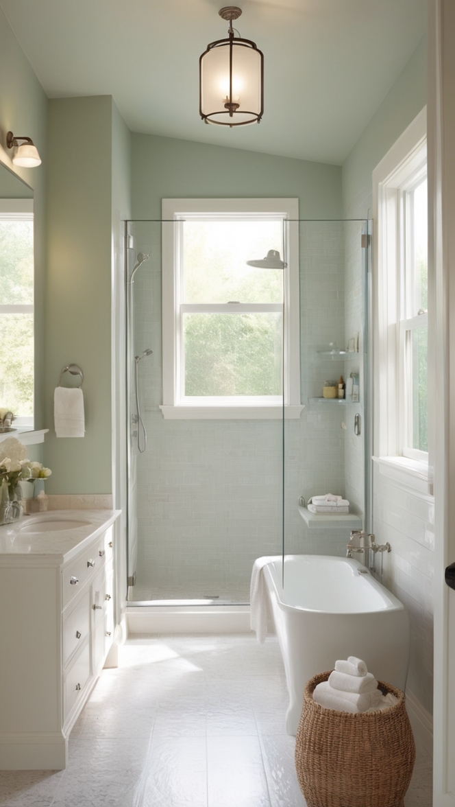 small bathroom renovation, shower remodel, bathroom design, small bathroom ideas, walk-in shower design