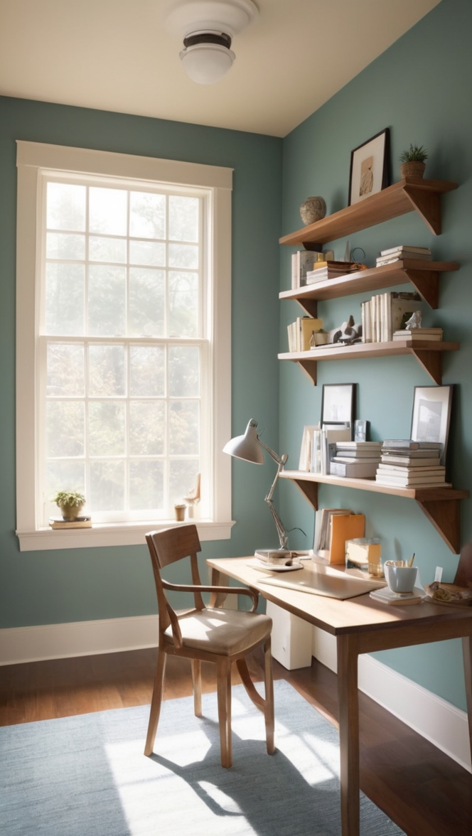 small office space, home office organization, cozy home office, modern home office, minimalistic office design